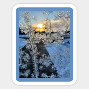 Frosty Morning 01 Sticker